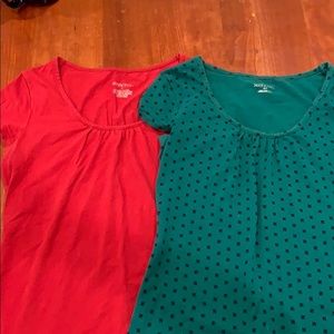 Pair of Merona tops